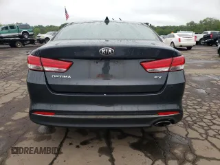 2016 Kia Optima EX with VIN 5XXGU4L34GG097552, listed as a Copart auction lot 60397645 with 78,467 mi miles and Salvage title. Bid and sale history available at DreamBid. Image 6.