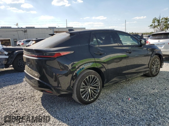 2023 Lexus RZ 450e Premium z VIN JTJAAAAB9PA013516, wystawiony jako Copart lot #50808725 z przebiegiem 571 mil mil oraz Szkoda całkowita • Salvage title. Historia ofert i sprzedaży dostępna na DreamBid. Obrazek 3.