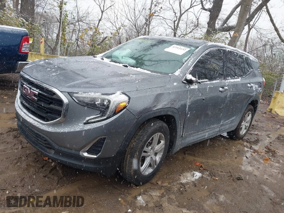 2020 GMC Terrain SLE with VIN 3GKALMEVXLL196807, listed as a IAAI auction lot 40915152 with 91,193 mi miles. Bid and sale history available at carsss.com. Image 17.