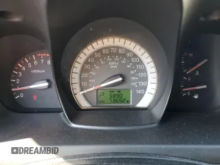 2009 Kia Spectra EX with VIN KNAFE222995027376, listed as a Copart auction lot 52406025 with 73,692 mi miles and Salvage Title. Bid and sale history available at DreamBid. Image 9.