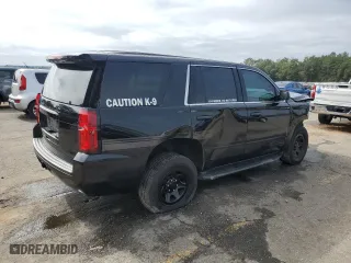 2020 Chevrolet Tahoe Commercial with VIN 1GNLCDEC5LR230722, listed as a Copart auction lot 81406784 with 134,960 mi miles and Salvage Title. Bid and sale history available at carsss.com. Image 3.