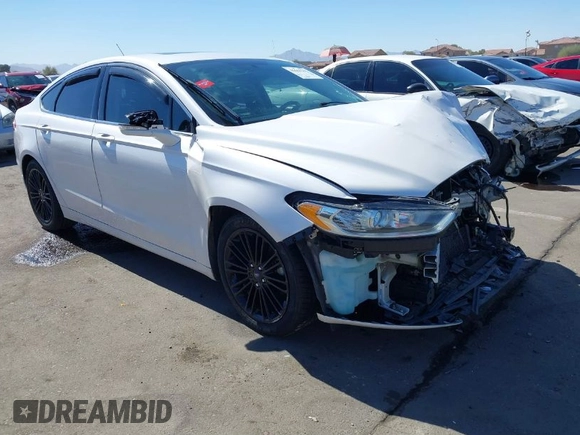 2016 Ford Fusion SE with VIN 3FA6P0HD4GR384880, listed as a IAAI auction lot 41663361 with 125,352 mi miles. Bid and sale history available at carsss.com. Image 1.