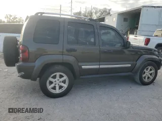 2005 Jeep Liberty Limited with VIN 1J4GK58K65W576962, listed as a Copart auction lot 76725054 with 189,361 mi miles and Salvage Title. Bid and sale history available at carsss.com. Image 3.