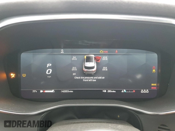 2021 Jaguar F-Pace SVR с VIN SADCZ2EE6MA668800, выставлен на аукционе Copart как лот 65005635 с пробегом 42 033 миль миль и Чистый • Clean title. История ставок и продаж доступна на DreamBid. Изображение 9.