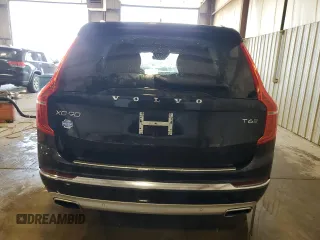 2021 Volvo XC90 Inscription with VIN YV4A221L3M1769642, listed as a Copart auction lot 59743205 with 41,765 mi miles and Salvage title. Bid and sale history available at DreamBid. Image 6.