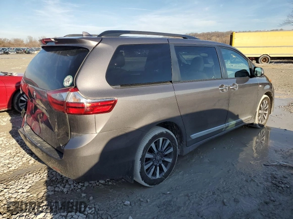 2020 Toyota Sienna XLE with VIN 5TDDZ3DC3LS237516, listed as a Copart auction lot 43732545 with 93,683 mi miles and Salvage title. Bid and sale history available at DreamBid. Image 3.