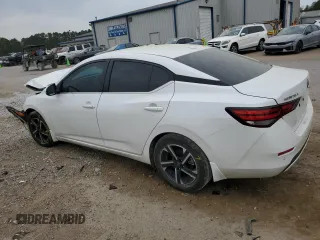 2024 Nissan Sentra SV with VIN 3N1AB8CV8RY321388, listed as a Copart auction lot 50821645 with 10,318 mi miles and Salvage Title. Bid and sale history available at DreamBid. Image 2.