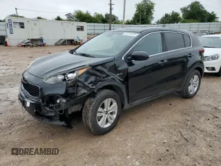 2017 Kia Sportage LX z VIN KNDPMCAC6H7277820, wystawiony jako Copart lot #55737425 z przebiegiem 133 283 mil mil oraz Szkoda całkowita • Salvage title. Historia ofert i sprzedaży dostępna na DreamBid. Obrazek 1.
