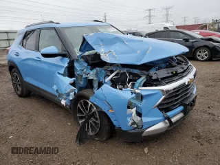 2024 Chevrolet TrailBlazer LT with VIN KL79MPSL4RB135430, listed as a Copart auction lot 80731624 with 2,192 mi miles and Salvage Title. Bid and sale history available at DreamBid. Image 4.