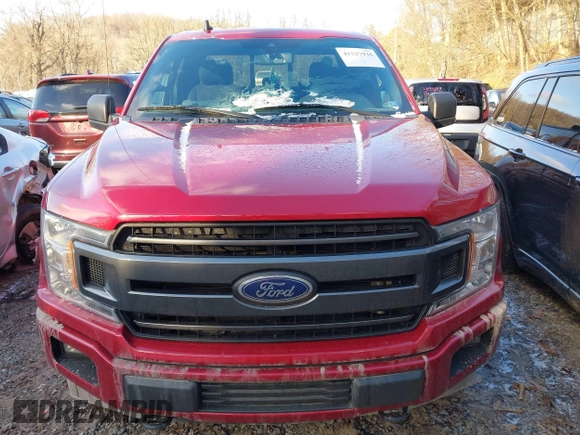 2020 Ford F-150 XL with VIN 1FTFX1E5XLFC19341, listed as a IAAI auction lot 41537935 with 91,227 mi miles. Bid and sale history available at carsss.com. Image 13.