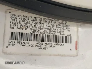1999 Lexus ES 300 z VIN JT8BF28G9X5063095, wystawiony jako IAAI lot #42564898 z przebiegiem 209 239 mil mil oraz . Historia ofert i sprzedaży dostępna na DreamBid. Obrazek 9.