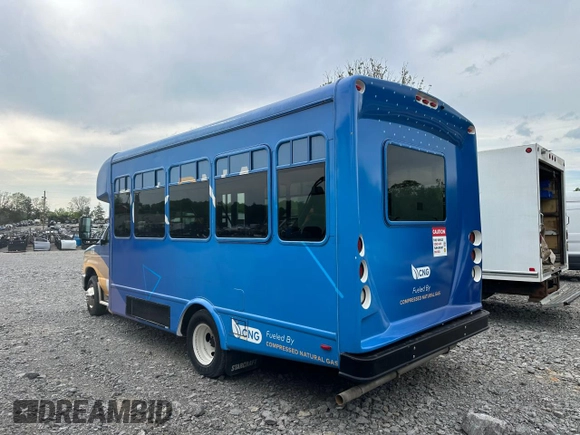 2016 Ford Econoline Cargo with VIN 1FDFE4FSXGDC43437, listed as a Copart auction lot 54863145 with 211,661 mi miles and Clean Title. Bid and sale history available at DreamBid. Image 3.