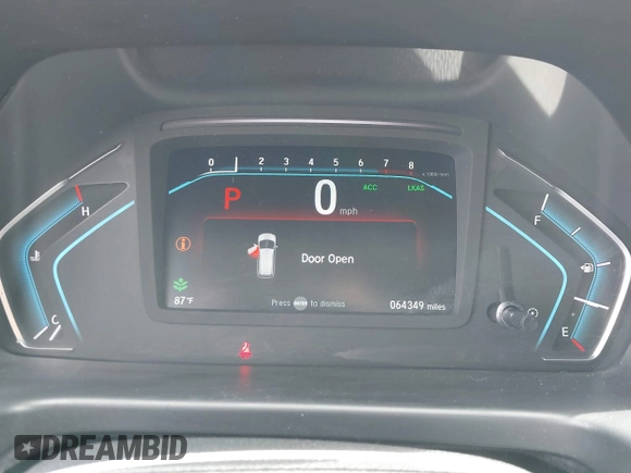 2019 Honda Odyssey Elite z VIN 5FNRL6H91KB110452, wystawiony jako IAAI lot #42630514 z przebiegiem 64 349 mil mil oraz . Historia ofert i sprzedaży dostępna na DreamBid. Obrazek 7.