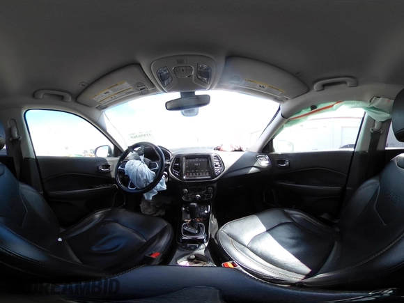 2019 Jeep Compass Limited with VIN 3C4NJDCB0KT827087, listed as a IAAI auction lot 41856565 with 69,081 mi miles and . Bid and sale history available at DreamBid. Image 18.