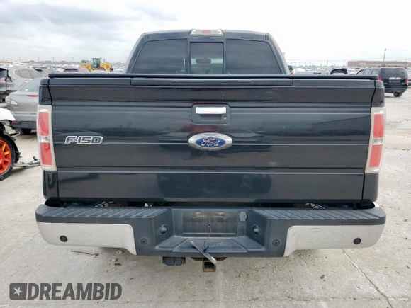 2012 Ford F-150 XL with VIN 1FTFW1ETXCFB32623, listed as a Copart auction lot 54597435 with 210,722 mi miles and Salvage Title. Bid and sale history available at DreamBid. Image 6.
