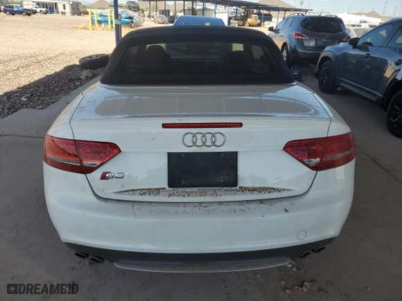 2012 Audi S5 Premium Plus with VIN WAUCGAFH0CN000239, listed as a Copart auction lot 73031974 with 42,848 mi miles and Salvage Title. Bid and sale history available at carsss.com. Image 6.