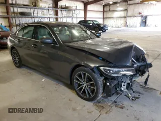 2022 BMW 3 Series 330i xDrive with VIN 3MW5R7J03N8C69445, listed as a Copart auction lot 48023605 with 0 mi miles and Salvage Title. Bid and sale history available at carsss.com. Image 4.