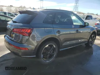2019 Audi Q5 Prestige with VIN WA1FNAFY1K2021794, listed as a Copart auction lot 46272665 with 38,866 mi miles and Salvage Title. Bid and sale history available at carsss.com. Image 3.