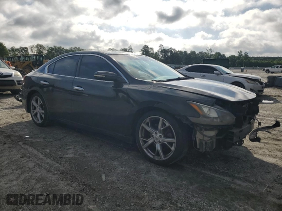 2012 Nissan Maxima SV with VIN 1N4AA5APXCC827555, listed as a Copart auction lot 61351835 with 198,803 mi miles and Salvage title. Bid and sale history available at DreamBid. Image 4.