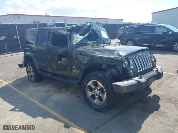 2016 Jeep Wrangler Unlimited 75th Anniversary with VIN 1C4BJWEG2GL161375, listed as a IAAI auction lot 41998100 with 108,495 mi miles. Bid and sale history available at carsss.com. Image 1.