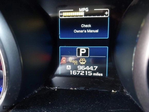 2015 Subaru Outback 2.5i Limited with VIN 4S4BSAJC1F3271511, listed as a IAAI auction lot 42087304 with 167,215 mi miles. Bid and sale history available at carsss.com. Image 15.