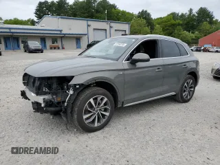 2023 Audi Q5 S line Premium Plus z VIN WA1EAAFY3P2183215, wystawiony jako Copart lot #57240255 z przebiegiem 13 998 mil mil oraz Szkody całkowita. Historia ofert i sprzedaży dostępna na DreamBid. Obrazek 1.