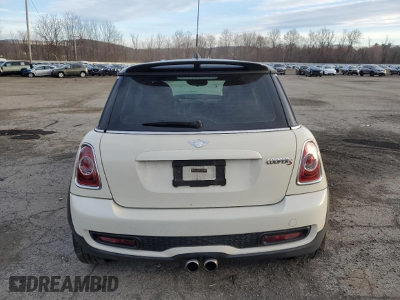2011 MINI Hardtop S with VIN WMWSV3C54BTY14010, listed as a Copart auction lot 50754225 with 69,852 mi miles and Salvage Title. Bid and sale history available at DreamBid. Image 6.