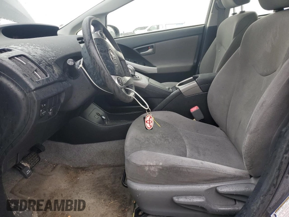 2012 Toyota Prius One with VIN JTDKN3DU7C1614826, listed as a Copart auction lot 46750225 with 251,474 mi miles and Clean Title. Bid and sale history available at carsss.com. Image 7.