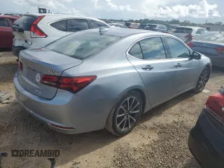 2016 Acura TLX Technology with VIN 19UUB2F56GA008801, listed as a Copart auction lot 61914884 with 109,129 mi miles and Salvage title. Bid and sale history available at DreamBid. Image 3.