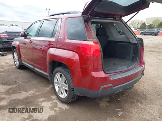 2011 GMC Terrain SLT-1 with VIN 2CTALUEC9B6386437, listed as a IAAI auction lot 41883453 with 183,071 mi miles and . Bid and sale history available at carsss.com. Image 3.