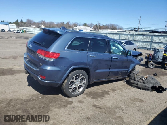 2020 Jeep Grand Cherokee Overland with VIN 1C4RJFCG0LC236053, listed as a Copart auction lot 49517905 with 65,861 mi miles and Salvage Title. Bid and sale history available at carsss.com. Image 3.
