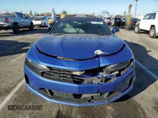 2020 Chevrolet Camaro 1LT with VIN 1G1FB3DS4L0113724, listed as a Copart auction lot 81738594 with 93,756 mi miles and Salvage Title. Bid and sale history available at carsss.com. Image 5.