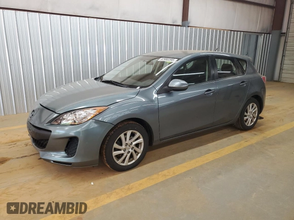 2012 Mazda 3 i Touring with VIN JM1BL1L75C1646325, listed as a Copart auction lot 52980395 with 102,224 mi miles and Salvage Title. Bid and sale history available at DreamBid. Image 1.