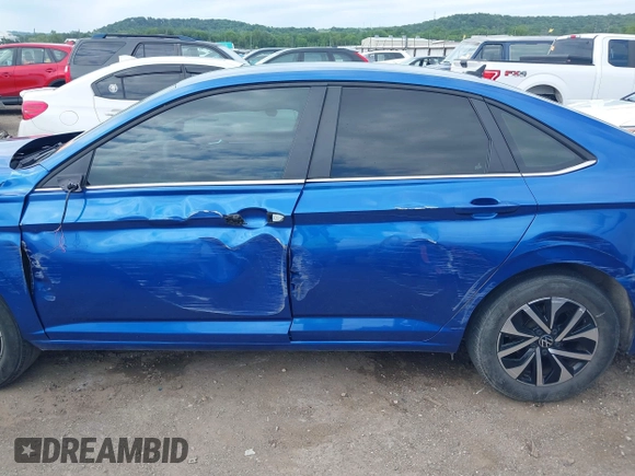 2023 Volkswagen Jetta S with VIN 3VW4M7BU0PM010739, listed as a IAAI auction lot 42400838 with 51,666 mi miles and . Bid and sale history available at DreamBid. Image 15.