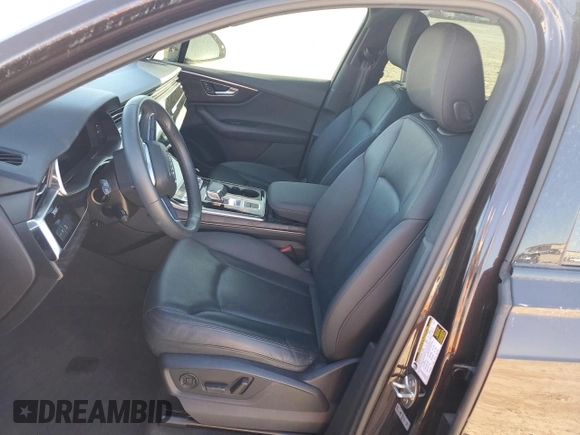2022 Audi Q7 Premium Plus with VIN WA1LJBF74ND017937, listed as a Copart auction lot 43745035 with 22,989 mi miles and Salvage title. Bid and sale history available at DreamBid. Image 7.