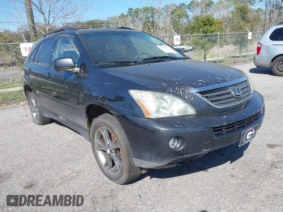 2007 Lexus RX 400h z VIN JTJGW31U372003129, wystawiony jako IAAI lot #41769911 z przebiegiem 231 097 mil mil oraz . Historia ofert i sprzedaży dostępna na DreamBid. Obrazek 1.