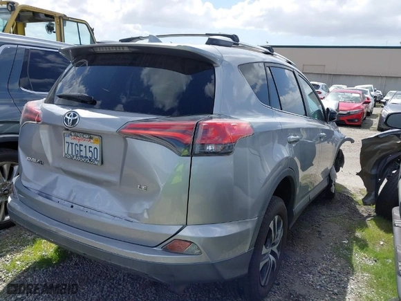 2016 Toyota RAV4 LE with VIN 2T3ZFREVXGW288162, listed as a IAAI auction lot 41765131 with 1 mi miles. Bid and sale history available at carsss.com. Image 4.