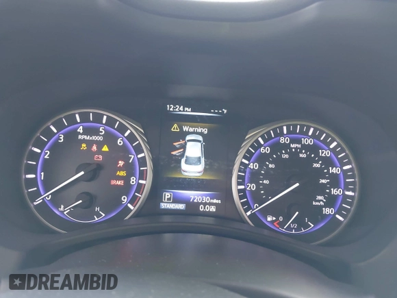 2015 Infiniti Q50 Premium z VIN JN1BV7AR3FM422042, wystawiony jako IAAI lot #42258784 z przebiegiem 72 030 mil mil oraz . Historia ofert i sprzedaży dostępna na DreamBid. Obrazek 7.