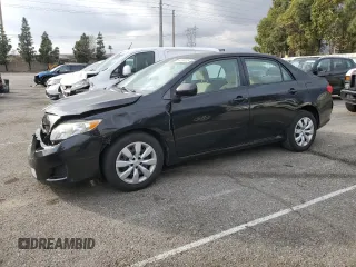 2010 Toyota Corolla with VIN 1NXBU4EE3AZ356201, listed as a Copart auction lot 44550225 with 184,453 mi miles and Non Repairable. Bid and sale history available at carsss.com. Image 1.