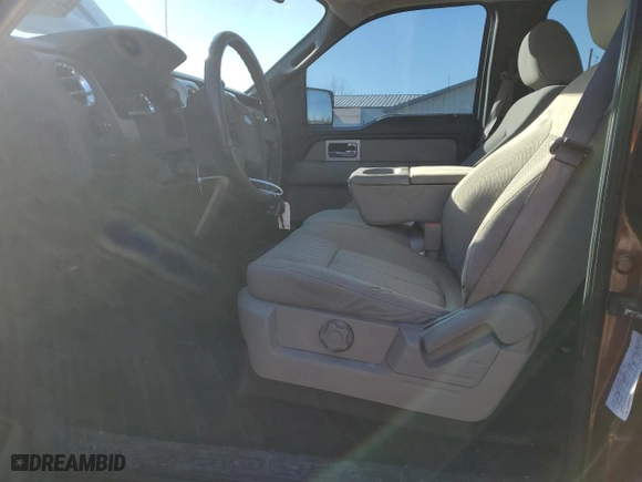 2010 Ford F-150 XL with VIN 1FTEW1E81AFA46296, listed as a Copart auction lot 42741915 with 183,947 mi miles and Salvage Title. Bid and sale history available at carsss.com. Image 7.
