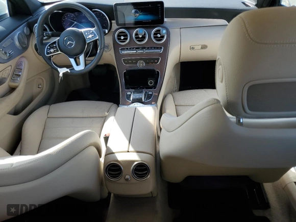 2020 Mercedes-Benz C 300 with VIN WDDWK8DB8LF934719, listed as a Copart auction lot 52760224 with 22,143 mi miles and Salvage Title. Bid and sale history available at DreamBid. Image 8.