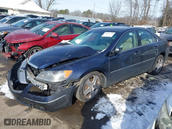 2005 Acura RL with VIN JH4KB16525C021514, listed as a IAAI auction lot 41231221 with Not provided miles and . Bid and sale history available at DreamBid. Image 17.