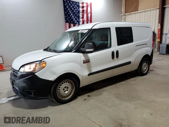 2016 Ram ProMaster City Cargo Tradesman with VIN ZFBERFAT5G6A99290, listed as a Copart auction lot 59734355 with 297,240 mi miles and Clean title. Bid and sale history available at DreamBid. Image 1.