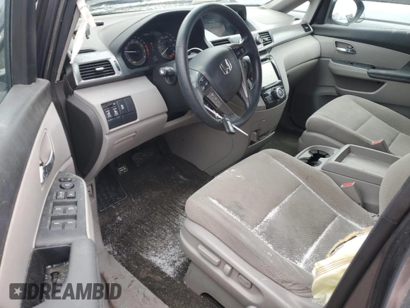 2014 Honda Odyssey EX with VIN 5FNRL5H40EB054748, listed as a Copart auction lot 46794555 with 135,095 mi miles and Salvage Title. Bid and sale history available at carsss.com. Image 8.