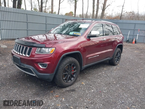 2016 Jeep Grand Cherokee Limited with VIN 1C4RJFBM2GC332845, listed as a IAAI auction lot 42022947 with 119,851 mi miles and . Bid and sale history available at DreamBid. Image 2.