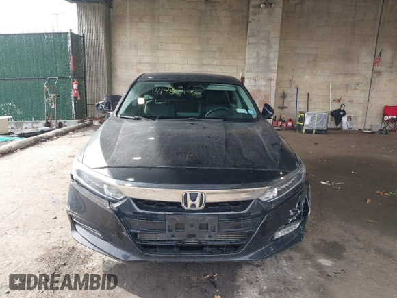 2018 Honda Accord EX with VIN 1HGCV1F4XJA019795, listed as a IAAI auction lot 41485199 with 66,389 mi miles and . Bid and sale history available at DreamBid. Image 12.