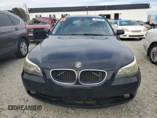 2006 BMW 5 Series 530xi with VIN WBANN73516CN00101, listed as a Copart auction lot 75355904 with 121,893 mi miles and Salvage Title. Bid and sale history available at carsss.com. Image 5.