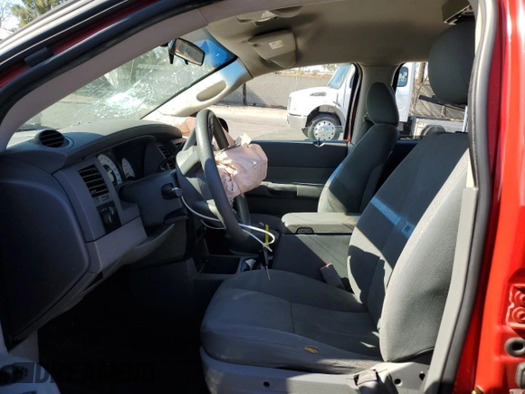 2006 Dodge Durango SXT with VIN 1D4HD38K86F174504, listed as a Copart auction lot 80253834 with 185,386 mi miles and Salvage title. Bid and sale history available at DreamBid. Image 7.