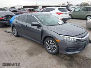 2018 Honda Civic Sedan EX with VIN 2HGFC2F72JH565205, listed as a IAAI auction lot 41209811 with 62,797 mi miles. Bid and sale history available at carsss.com. Image 1.