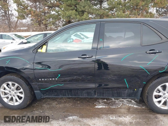 2019 Chevrolet Equinox LS with VIN 2GNAXHEV5K6117738, listed as a IAAI auction lot 41325894 with 102,821 mi miles and . Bid and sale history available at DreamBid. Image 15.